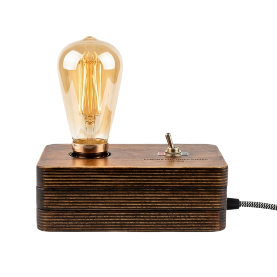 Edison Block Lamp