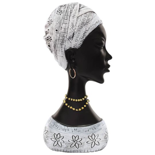 African Lady with Headscreen